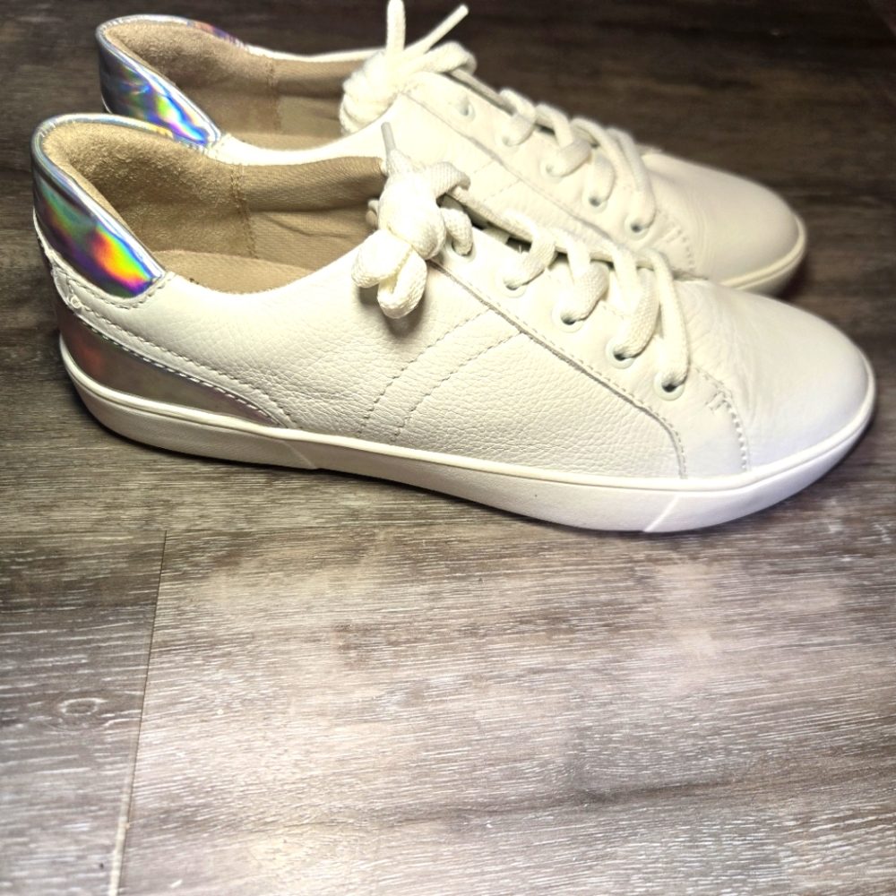 Naturalizer Womens‎ White Morrison Lace Up Sneaker Shoes Size US 8.5